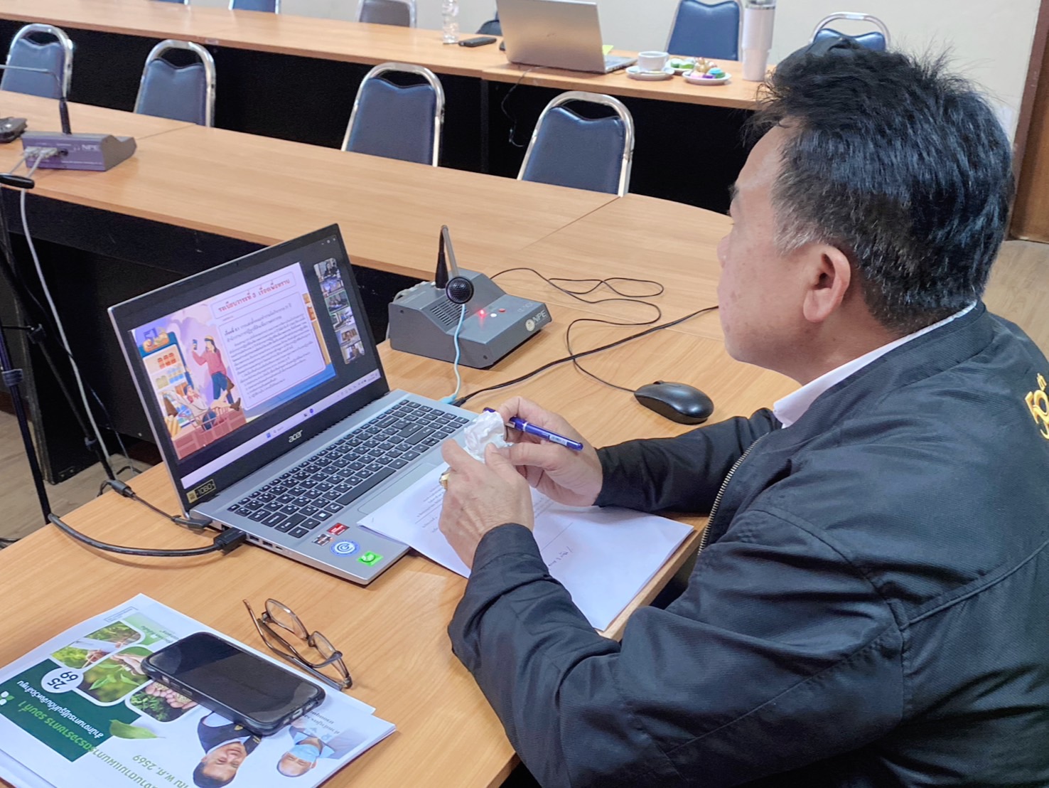 title - ส.ป.ก. ประชุมคณะทำงานฝ่ายจำหน่ายผลิตภัณฑ์ เนื่องในวันคล้ายวันสถาปนา ส.ป.ก. ครบรอบ 51 ปี ครั้งที่ 1/2569